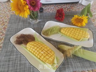 玉米馒头   $   排骨炖豆角的做法步骤：19
