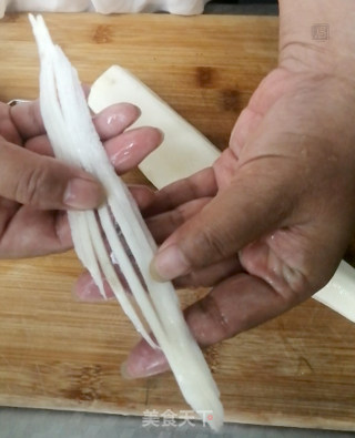 没有一颗面粉的三丝拌“面”的做法步骤：1