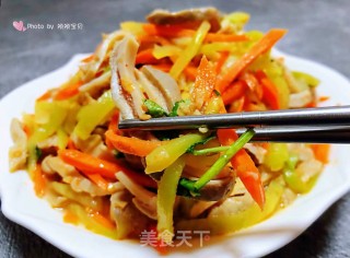 #酸爽开胃美食#酸辣肚丝凉拌莴笋丝的做法步骤：14