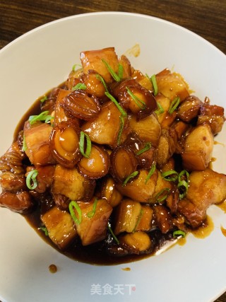 鲍鱼红烧肉的做法步骤：3