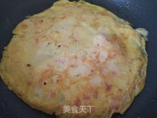 鸡蛋西红柿饼的做法步骤：8