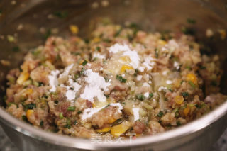 莲藕玉米芹菜肉饺子的做法步骤：15