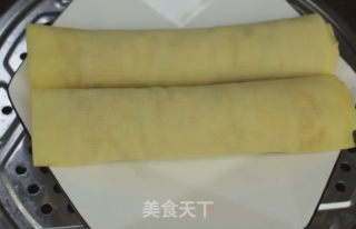 豆皮蒸肉卷的做法步骤：5