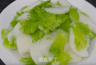 雪梨拌凉瓜的做法步骤：5