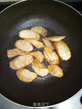 香煎杏鲍菇的做法步骤：5