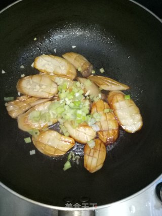 香煎杏鲍菇的做法步骤：6