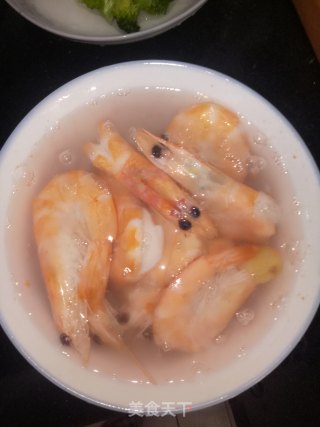 白灼虾的做法步骤：5