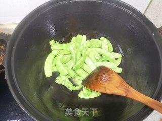 豆角窝瓜炖肉的做法步骤：5