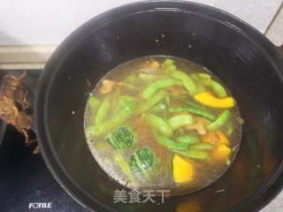 豆角窝瓜炖肉的做法步骤：7