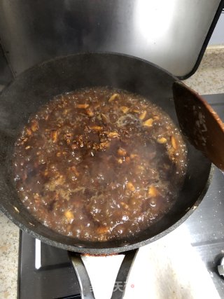 香菇肉末打卤面的做法步骤：6