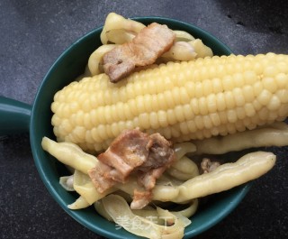 烤肉芸豆炖玉米的做法步骤：9
