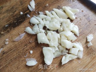 蒜炒红芥菜的做法步骤：6