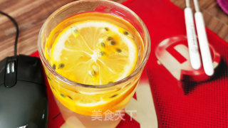 蜂蜜柠檬百香果的做法步骤：5