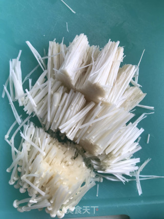 清蒸金针菇的做法步骤：2