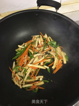蚝油炒三丝的做法步骤：6