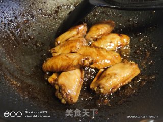 啤酒焖鸡中翅的做法步骤：5