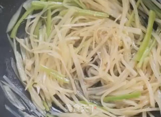 青椒土豆丝的做法步骤：6