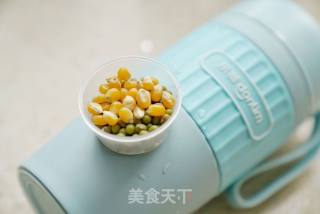百合绿豆玉米浆的做法步骤：2