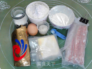冷藏发酵牛肉热狗肠面包的做法步骤：1