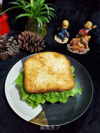 培根鸡蛋三明治的做法步骤：6