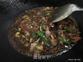 尖椒炒鸭心的做法步骤：7