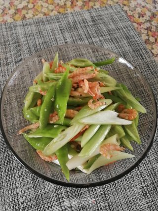 尖椒葱白拌磷虾的做法步骤：6