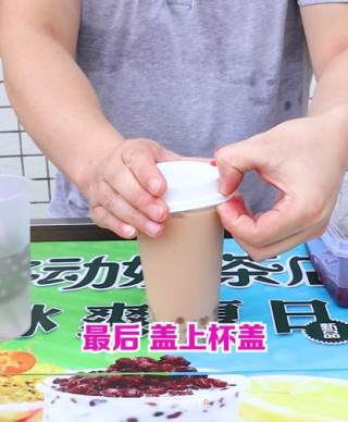 茶饮摆摊攻略之泷珠奶茶的做法步骤：4