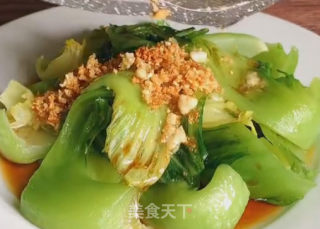 蒜茸芥菜的做法步骤：6
