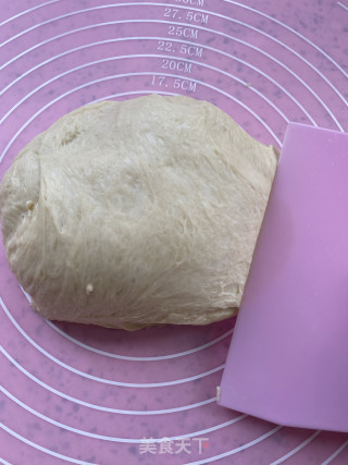 香葱肉松面包卷的做法步骤：5