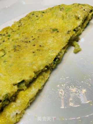 藜麦鸡蛋饼的做法步骤：8