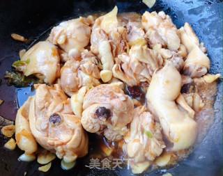 鸡腿茄子焖面的做法步骤：7