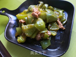 青椒炒肉的做法步骤：7