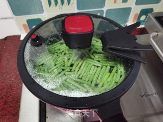 花生酱拌豆角的做法步骤：4