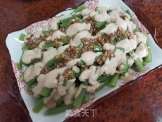 花生酱拌豆角的做法步骤：12