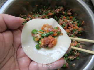 胡萝卜豇豆肉馅饺子的做法步骤：14