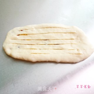 蔓越莓椰蓉面包的做法步骤：21