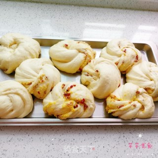 蔓越莓椰蓉面包的做法步骤：24