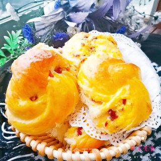 蔓越莓椰蓉面包的做法步骤：27