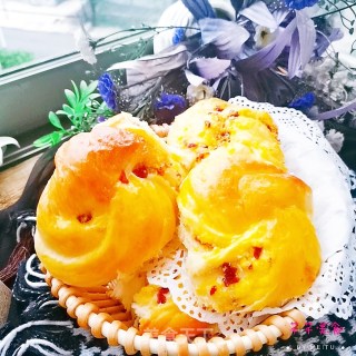 蔓越莓椰蓉面包的做法步骤：28