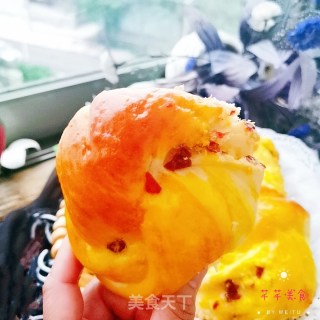 蔓越莓椰蓉面包的做法步骤：29
