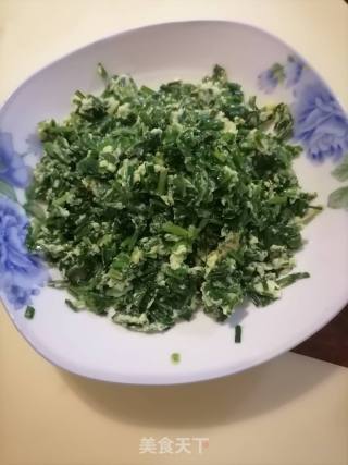 韭菜炒鸡蛋的做法步骤：6