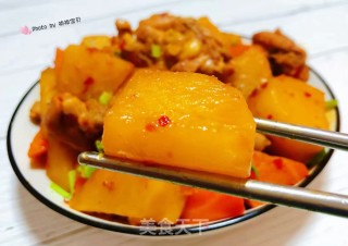 鸡腿炖土豆胡萝卜#荤菜#的做法步骤：15