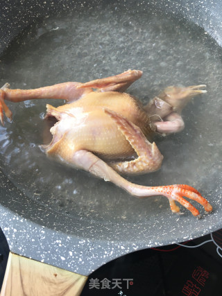 鲜鸡头米炖鸽子的做法步骤：5