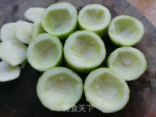 丝瓜酿肉的做法步骤：5