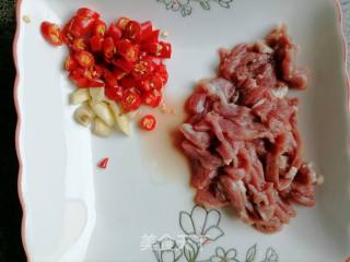 四季豆炒肉丝的做法步骤：3