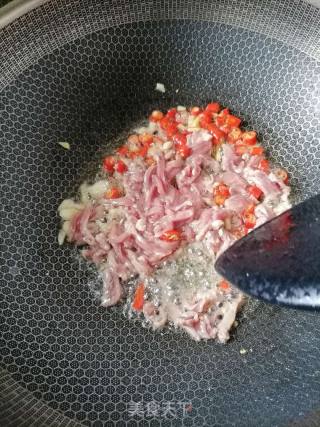 四季豆炒肉丝的做法步骤：4