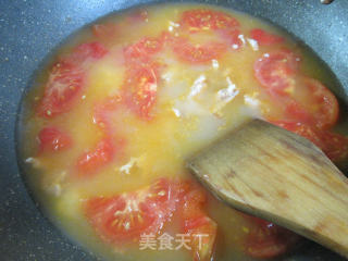 番茄肉片的做法步骤：10