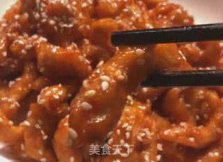 糖醋鸡柳的做法步骤：6