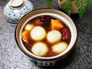 黑糖红薯汤圆的做法步骤：9