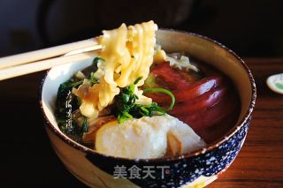 热汤面皮的做法步骤：8